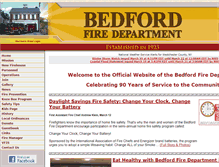 Tablet Screenshot of bedfordfire.com